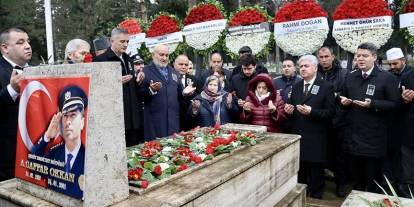 Şehit Emniyet Müdürü Ali Gaffar Okkan, mezarı başında anıldı