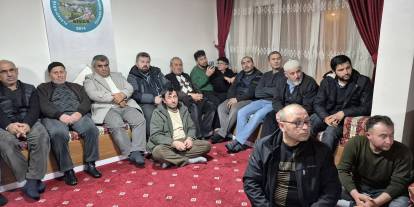Alahacı Köyü Derneği’nde manevi sohbet