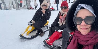 Yıldız Dağı’nda kış şöleni