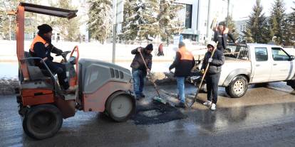 Sivas Belediyesi yamaya başladı
