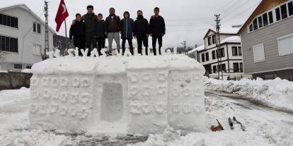 Köyde başlayan hayal, kardan tarihe dönüştü
