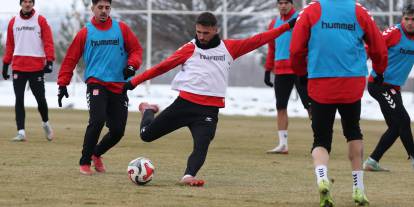 Sivasspor, Pendikspor maçının hazırlıklarını sürdürdü