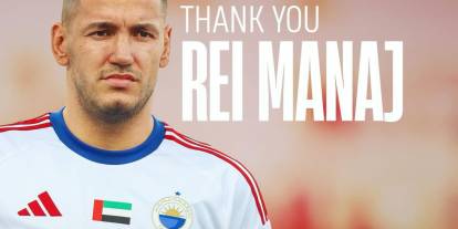 Adı Sivasspor’la anılan Rey Manaj’ın Sharjah FC ile yolları ayrıldı