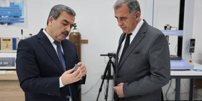 Sivas İl Emniyet Müdürü Ahmet Alaağaçlı, SBTÜ’de  incelemelerde bulundu