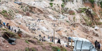 Koltan madeninde göçük: En az 200 ölü