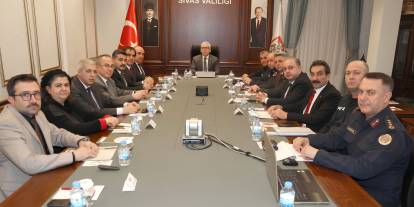 Sivas’ta ikinci dönem eğitim tedbirleri değerlendirildi