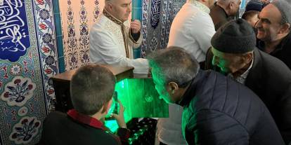 Ulaş'ta Sakal-ı Şerif ziyarete açıldı