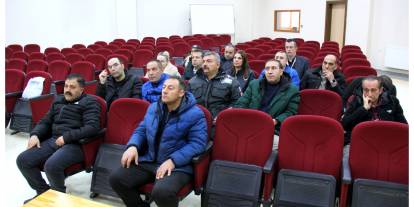 SCÜ Hastanesi’nde hizmet içi eğitim