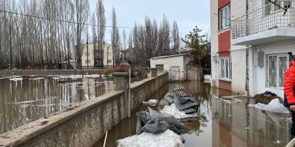 Sivas'ta eriyen kar suları taşkınlara sebep
