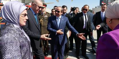 Cumhurbaşkanı Erdoğan Mısır'da