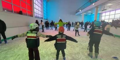 Şehit ve gazi çocukları eğlenceye doydu