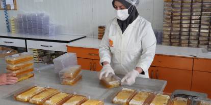 Sivas’tan dünyaya petek ve süzme bal ihracatı