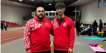 Sivaslı atlet Sofya’da kürsüde