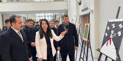 Sivas'ta geri dönüşüm sergisi açıldı