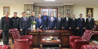 Emniyet Müdürü Alaağaçlı’dan SESOB’a iade-i ziyaret