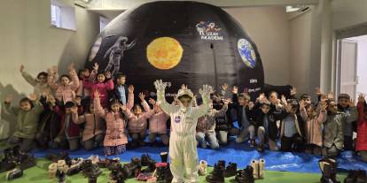 Öğrenciler uzayla buluştu