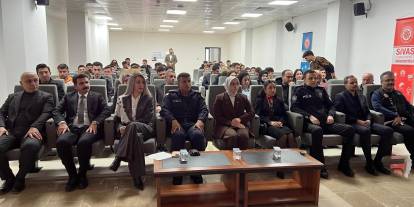 Sivas'ta gençlere narko kalkan