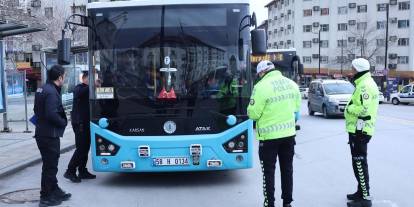 Sivas’ta halk otobüslerine denetim!