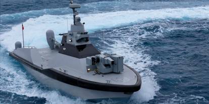 Türkiye'nin ilk silahlı insansız deniz aracı göreve başladı