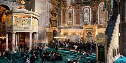 Ayasofya'da Ramazan heyecanı