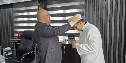 Ulaş'ta din görevlileri dualarla göreve başladı