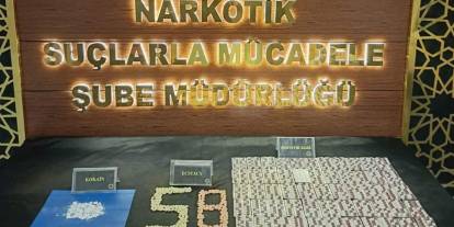 Sivas'ta uyuşturucu operasyonunda yakalanan 2 şüpheli tutuklandı