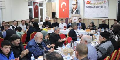 Şarkışla'da şehit aileleri ve gaziler iftar programında buluştu
