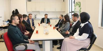 Fatih Erdoğan, öğretmenlerle buluştu