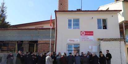 Aydoğan Fahri Camii’nde lojman, Kız Kur’an kursuna dönüştürüldü
