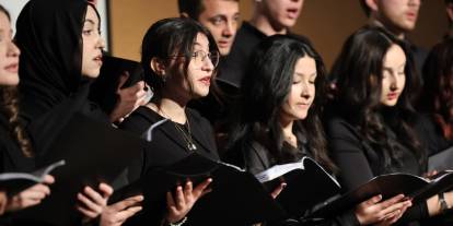 Polifonik Kent Korosu ilk konserini verdi