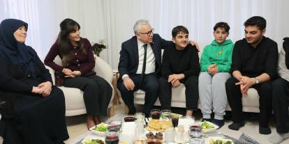 Ramazan’ın bereketi aynı sofrada paylaşıldı
