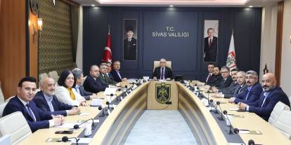 Sivas'ta ihtiyaç sahiplerine yönelik destekler görüşüldü