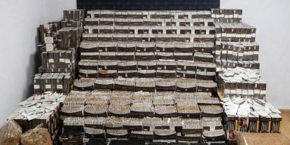 Sivas'ta binlerce makaron ele geçirildi