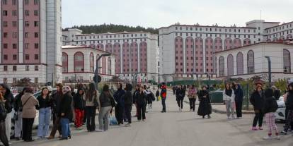 Binali Yıldırım Kampüsü’nde afet tatbikatı