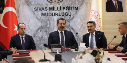 Sivas’ta eğitimde koordinasyon toplantısı
