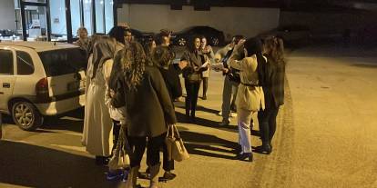 Sivas’ta doktora unutulmaz veda: Önce kaza şoku, sonra davul zurna