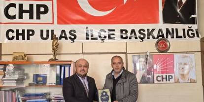 Ulaş Müftüsü İçli'den, partilerin ilçe başkanlarına ziyaret