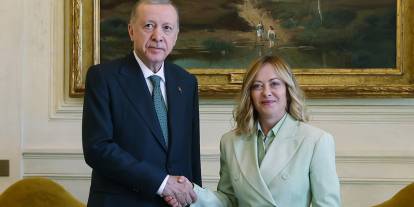 Cumhurbaşkanı Erdoğan, İtalya Başbakanı Meloni ile telefonda görüştü