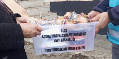 Ulaş'ta "Ramazan'da İftar Yemekleriniz Bizden" projesi başladı