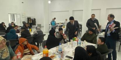 Ulaş'ta yetim çocuklar ve ailelerine yönelik iftar programı düzenledi