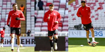 Sivasspor son hazırlıklar için sahada!