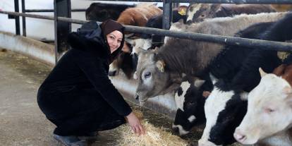 Sivaslı kadın devlet desteğiyle başarıya koştu!
