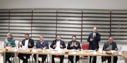 Müftülük personeli iftar programında buluştu