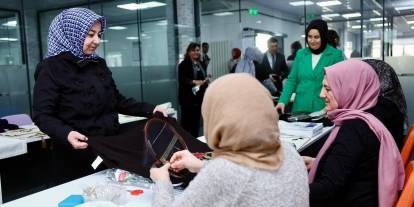 Hanımlar Kültür Merkezlerinde "8 Mart" ziyareti