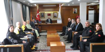 CAK ekibinden Başkan Uzun’a destek teşekkürü