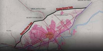 Kuzey Çevre Yolu projesi Bakan Uraloğlu'nun önünde