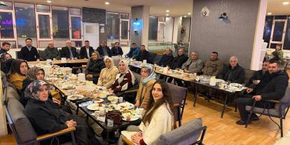 Gemerek'te MHP'liler iftar programında bir araya geldi