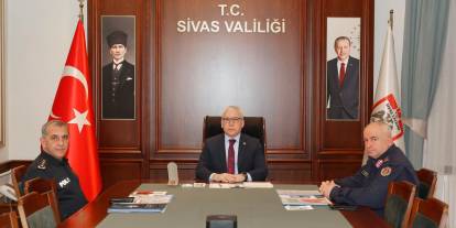 Sivas'ta bayram öncesi güvenlik zirvesi
