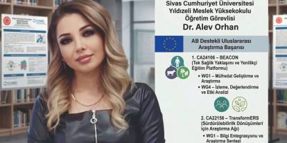 Orhan, COST projelerinde yer aldı