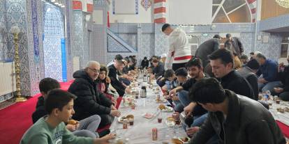 Ulaş'ta "sahur ve sabah namazı" buluşması etkinliği düzenlendi